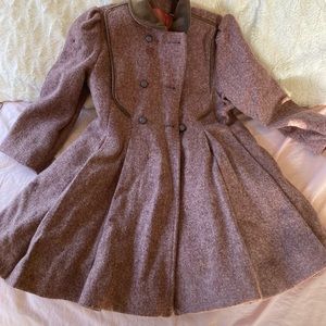 Rothschild small (size 4-6) winter wool coat